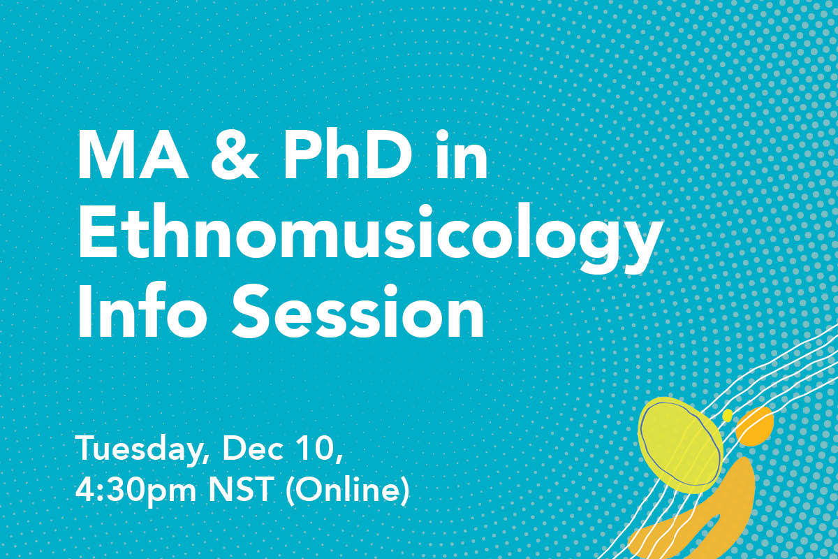 MA and PhD in Ethnomusicology Info Session